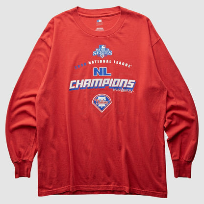 Philadelphia Phillies 2008 T-Shirt - Red Vintage