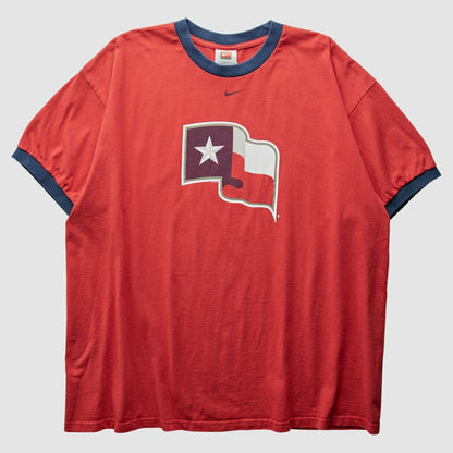 Texas Rangers 2000s T-Shirt - Red Vintage | Nike