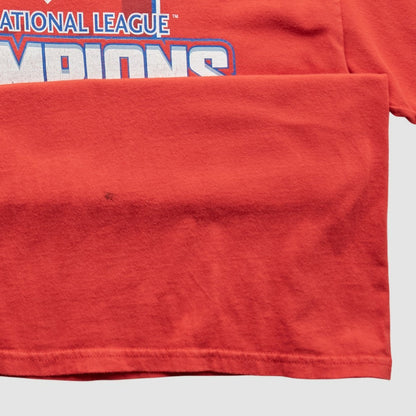 Philadelphia Phillies Majestic 2009 T-Shirt - Red Vintage
