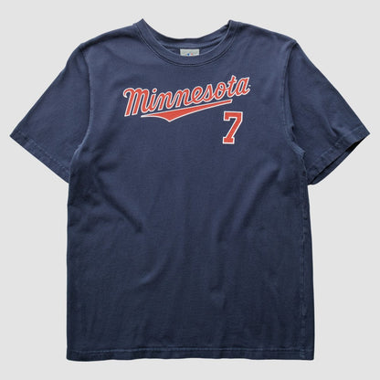 Minnesota Twins 2000s T-Shirt - Navy Vintage