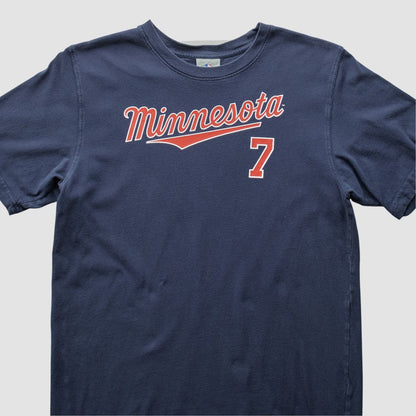 Minnesota Twins 2000s T-Shirt - Navy Vintage