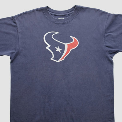 Houston Texans Reebok 2000s T-Shirt - Navy Vintage on sale