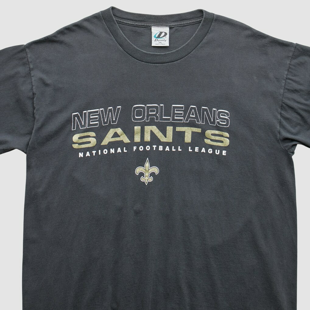 New Orleans Saints Dynasty 2000s T-Shirt - Black Vintage cheap