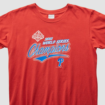 Philadelphia Phillies 2008 T-Shirt - Red Vintage