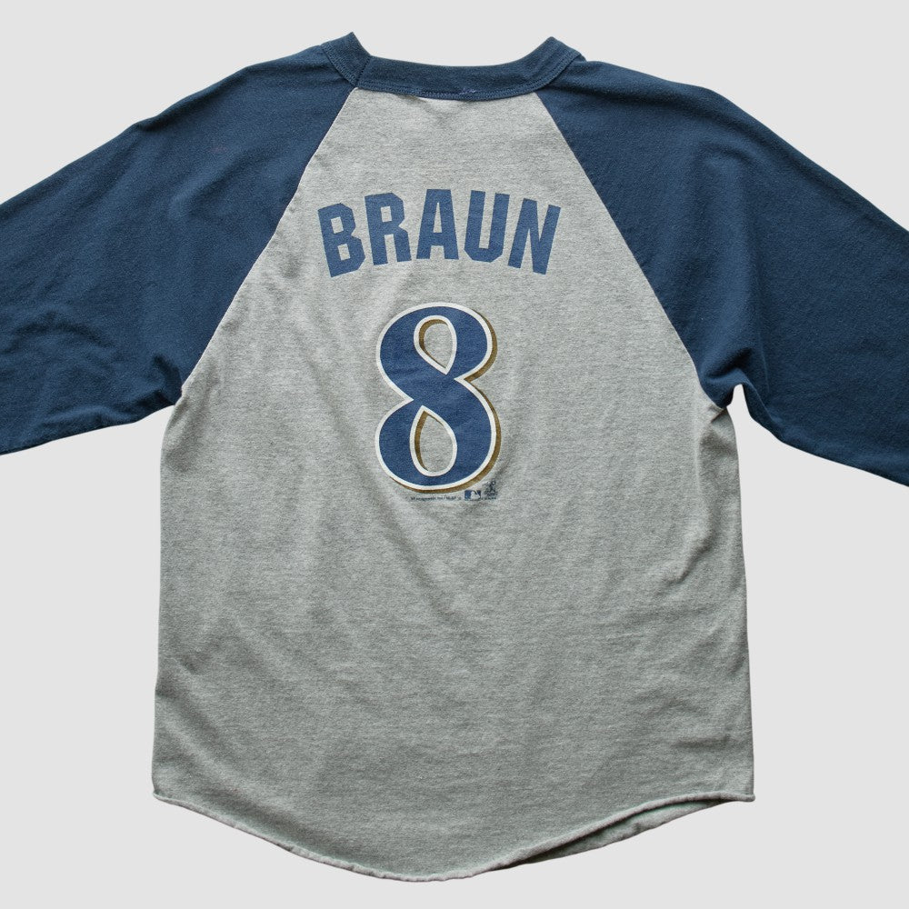 Milwaukee Brewers 2000s T-Shirt - Gray Vintage