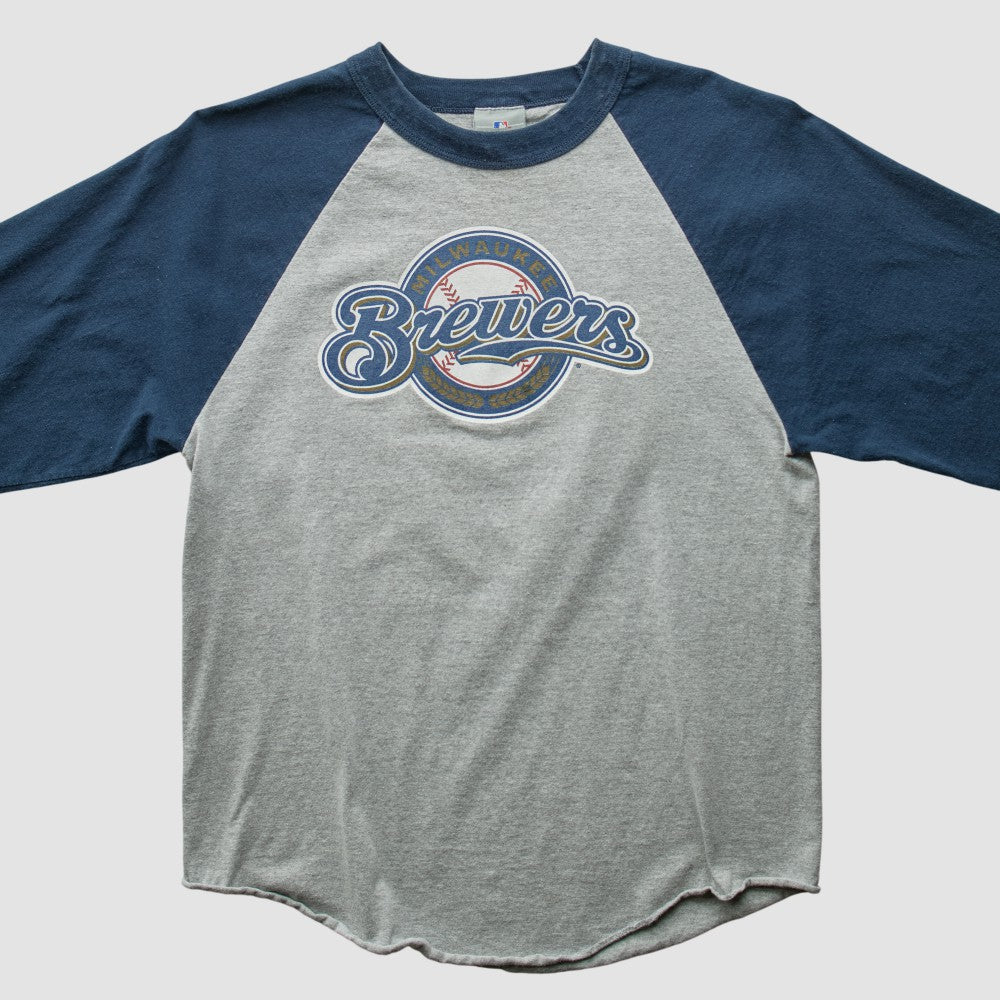 Milwaukee Brewers 2000s T-Shirt - Gray Vintage