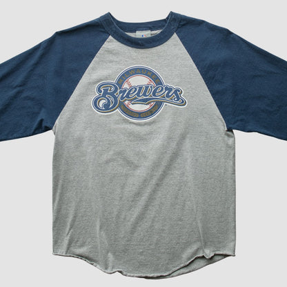 Milwaukee Brewers 2000s T-Shirt - Gray Vintage