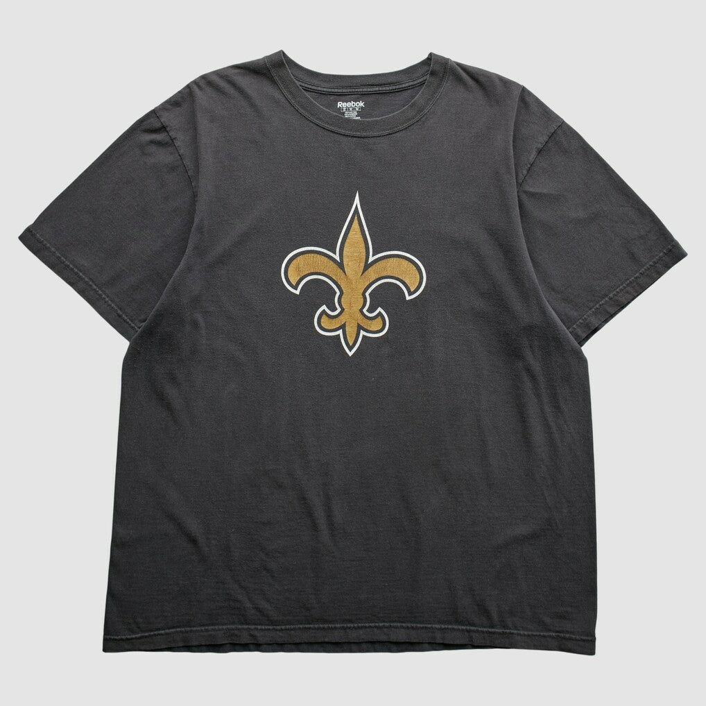New Orleans Saints Reebok 2000s T-Shirt - Black Vintage discount