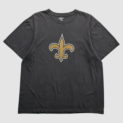 New Orleans Saints Reebok 2000s T-Shirt - Black Vintage discount