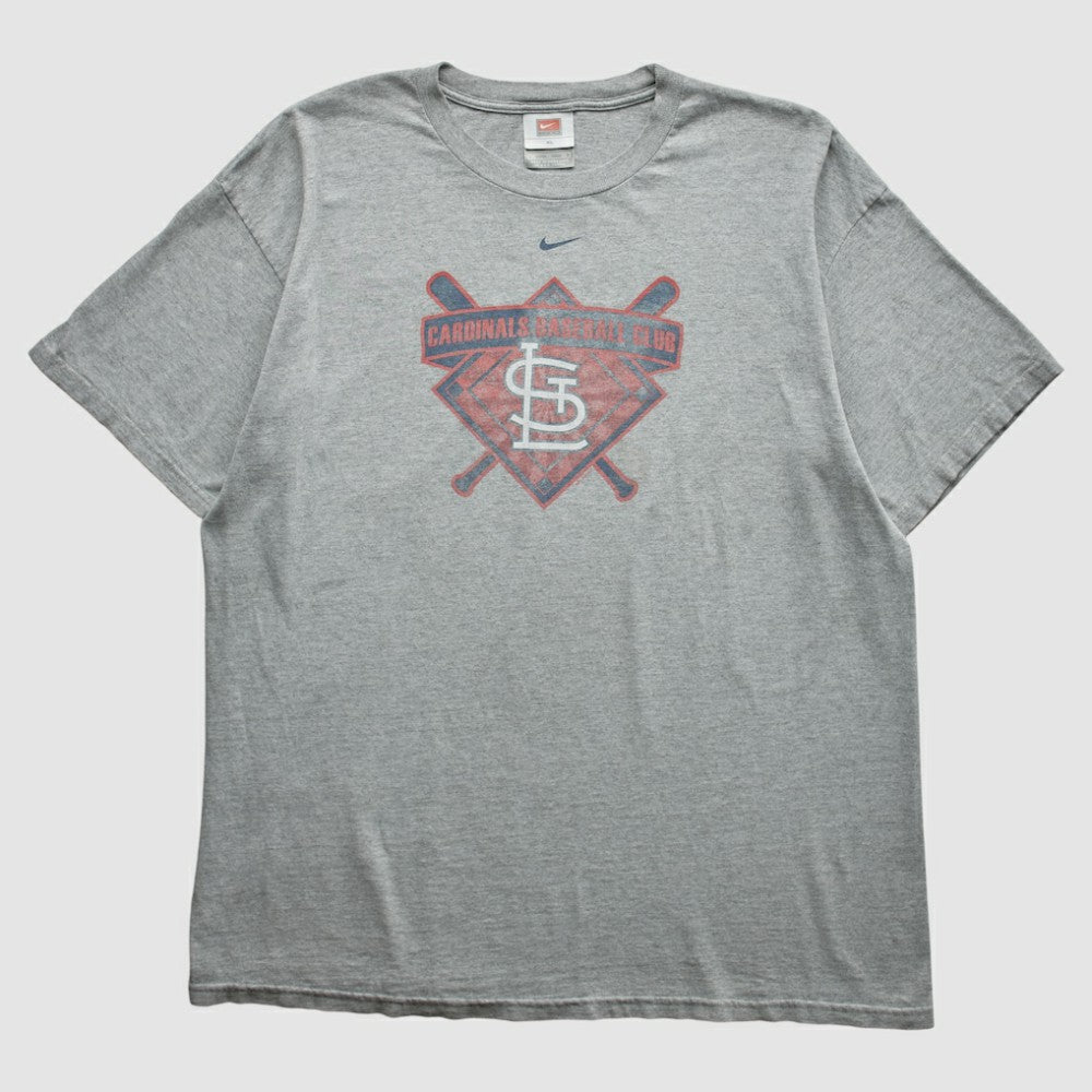St. Louis Cardinals 2000s T-Shirt - Gray Vintage | Nike