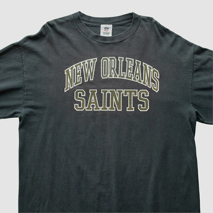 New Orleans Saints 2000s T-Shirt - Black Vintage outlet