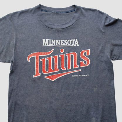 Minnesota Twins 1988 T-Shirt - Gray Vintage