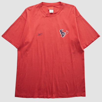 Houston Texans Reebok 2000s T-Shirt - Red Vintage sale