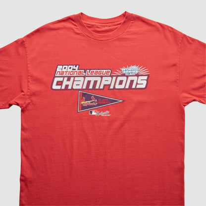 St. Louis Cardinals 2004 T-Shirt - Red Vintage
