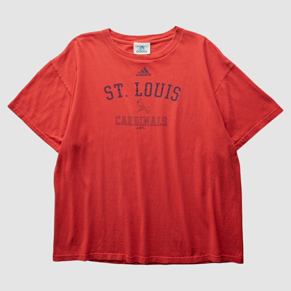 St. Louis Cardinals Adidas 2004 T-Shirt - Red Vintage