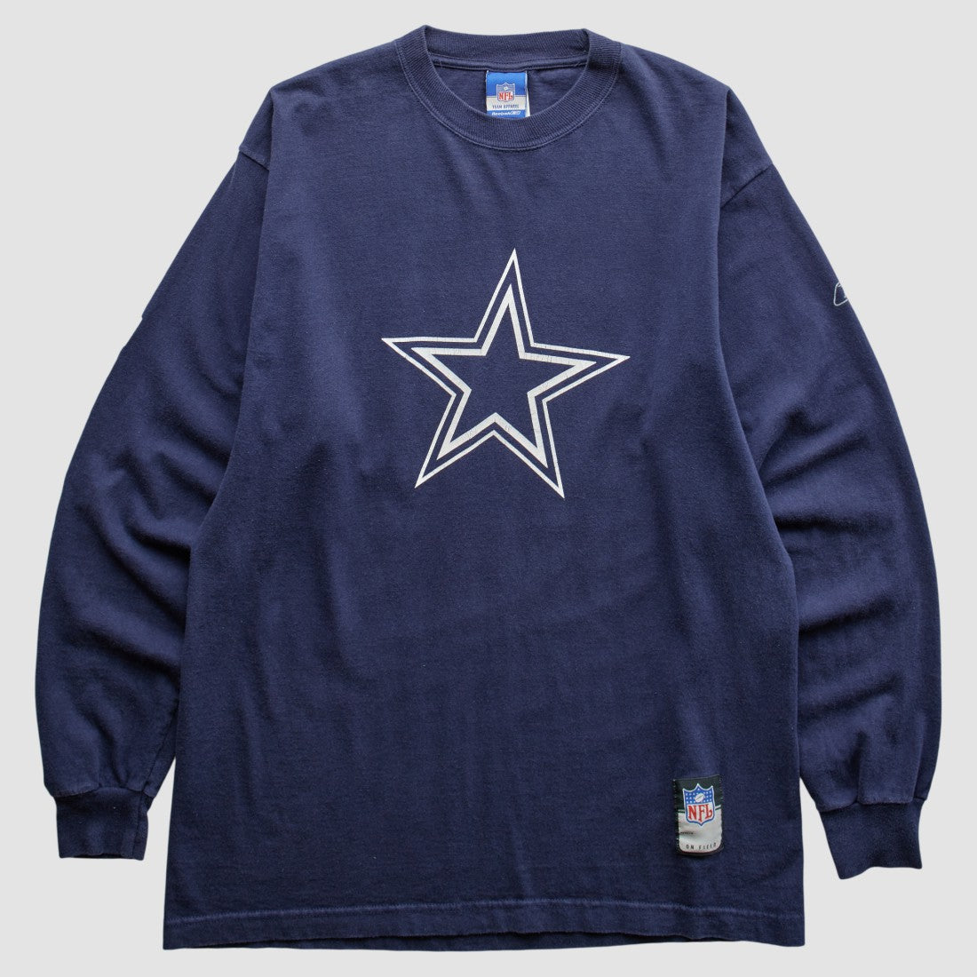 Dallas Cowboys Reebok 2000s T-Shirt - Navy Vintage for sale