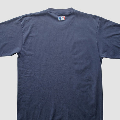 Minnesota Twins Majestic 2000s T-Shirt - Navy Vintage