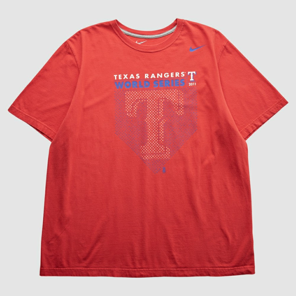 Texas Rangers 2011 T-Shirt - Red Vintage | Nike