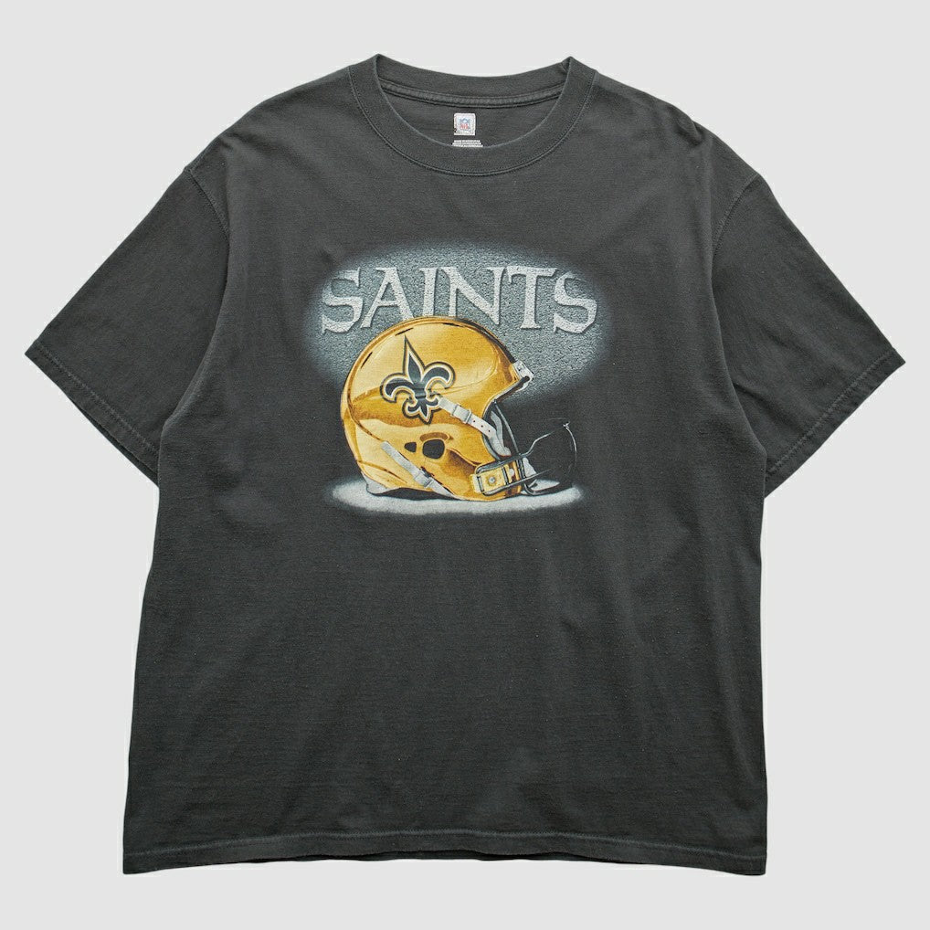 New Orleans Saints 2010s T-Shirt - Black Vintage on sale