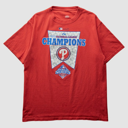 Philadelphia Phillies 2008 T-Shirt - Red Vintage