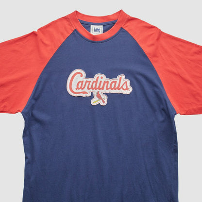 St. Louis Cardinals Lee Apparel 2000s T-Shirt - Navy Vintage