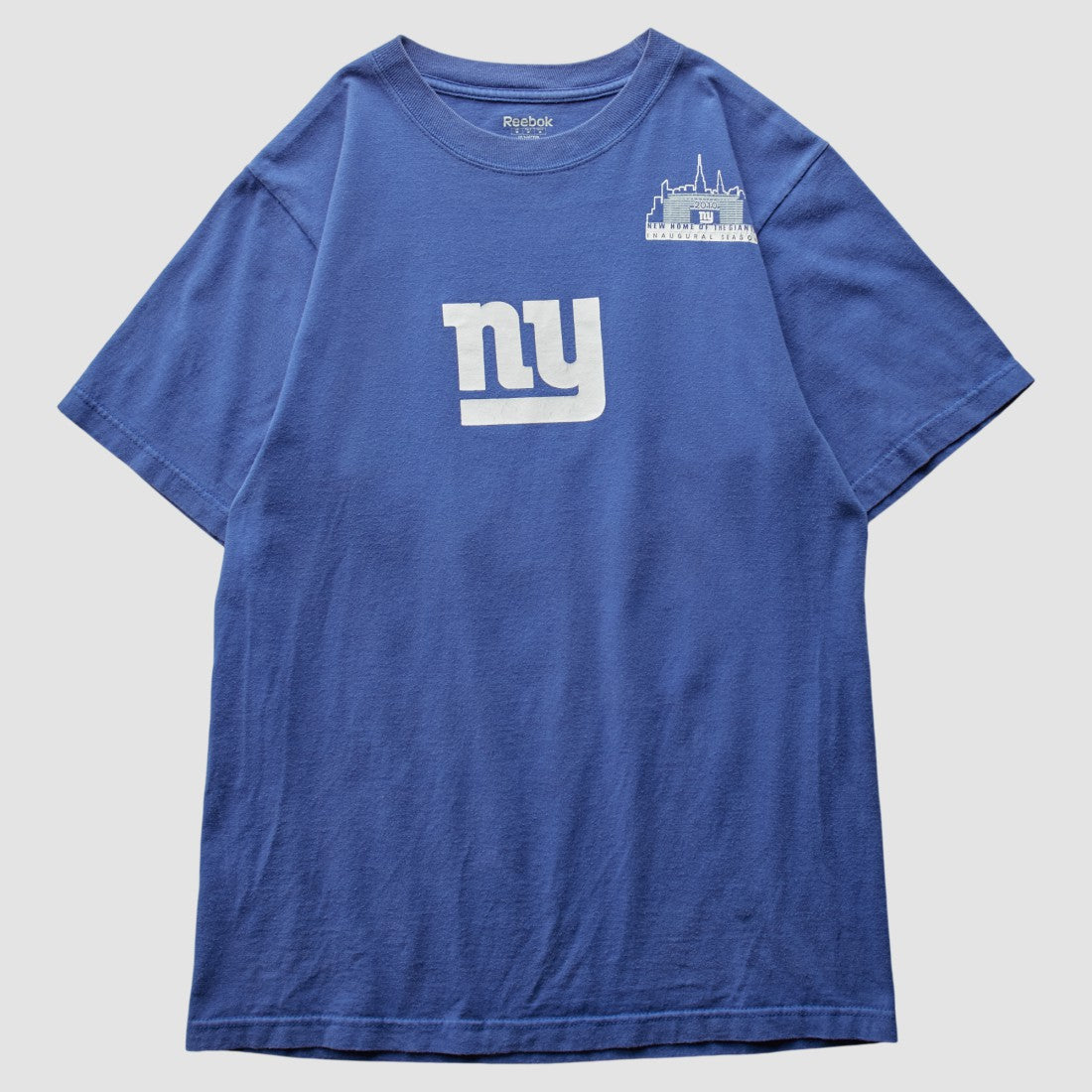 New York Giants Reebok 2010 T-Shirt - Blue Vintage outlet