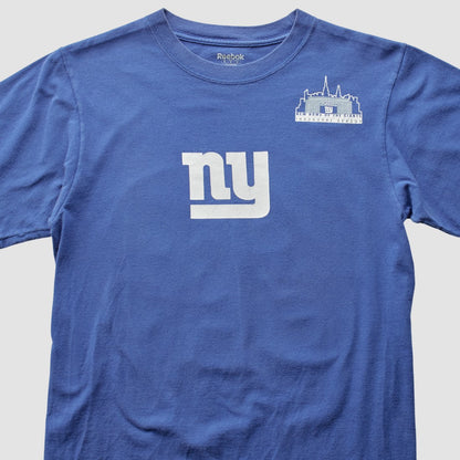 New York Giants Reebok 2010 T-Shirt - Blue Vintage outlet