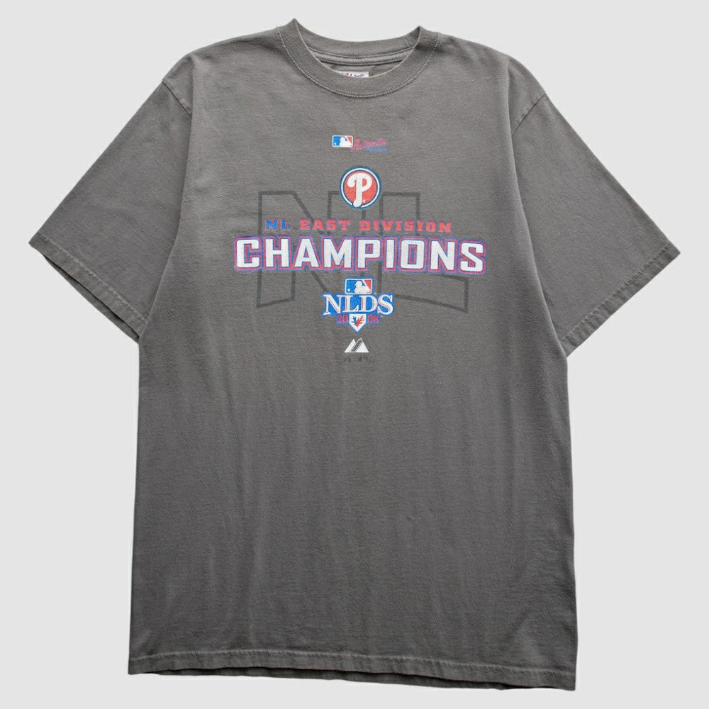 Philadelphia Phillies 2008 T-Shirt - Gray Vintage