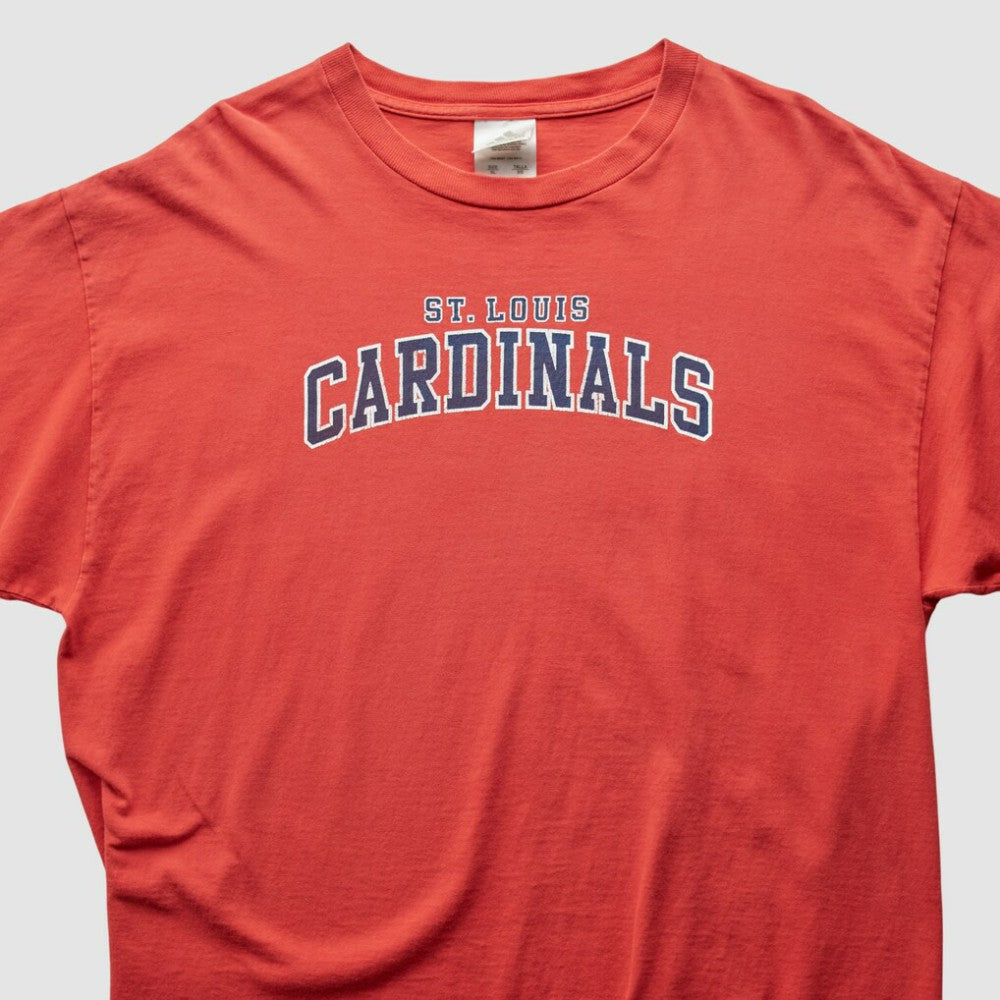 St. Louis Cardinals Adidas 2000s T-Shirt - Red Vintage