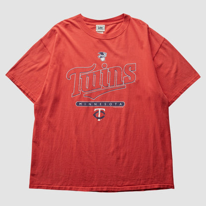 Minnesota Twins Lee Apparel 2006 T-Shirt - Red Vintage
