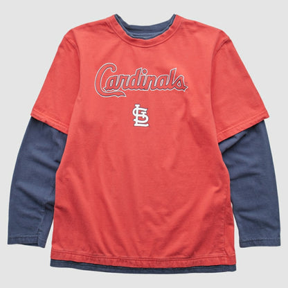 St. Louis Cardinals 2000s T-Shirt - Red Vintage