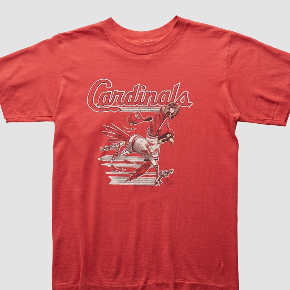 St. Louis Cardinals 80s T-Shirt - Red Vintage