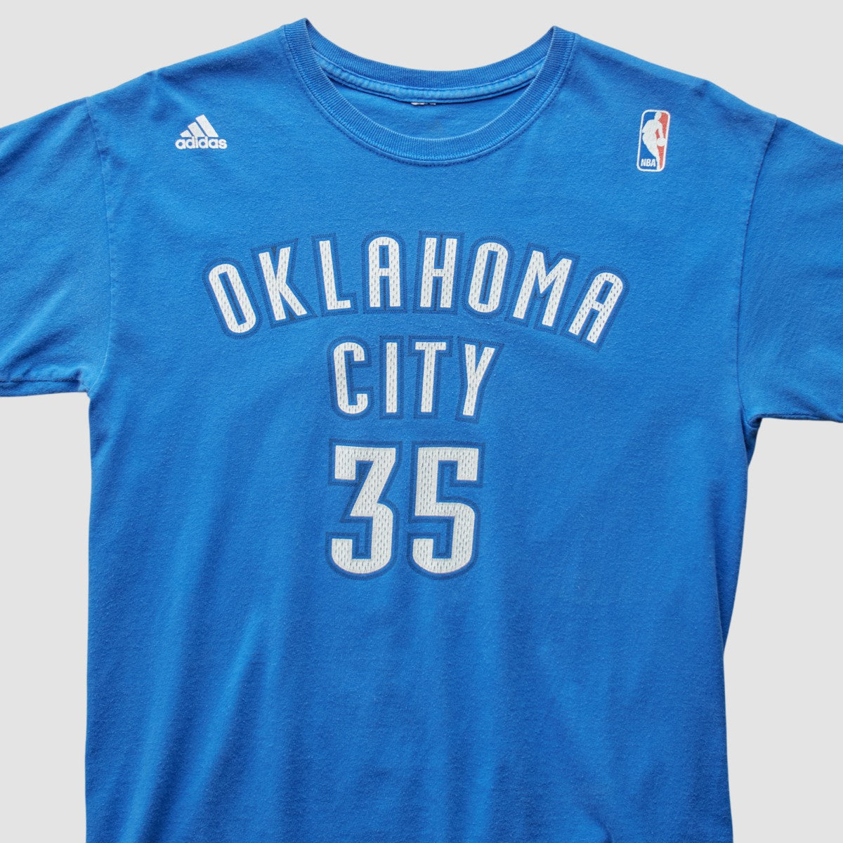 Oklahoma City Thunder 2000s T-Shirt - Blue Vintage | Adidas cheap