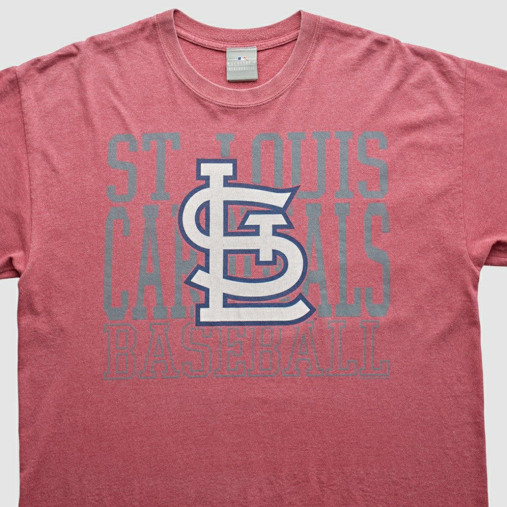 St. Louis Cardinals Genuine Merchandise 2000s T-Shirt - Red Vintage