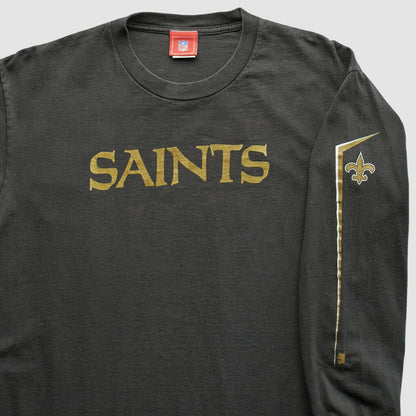 New Orleans Saints NFL 2000s T-Shirt - Black Vintage for sale