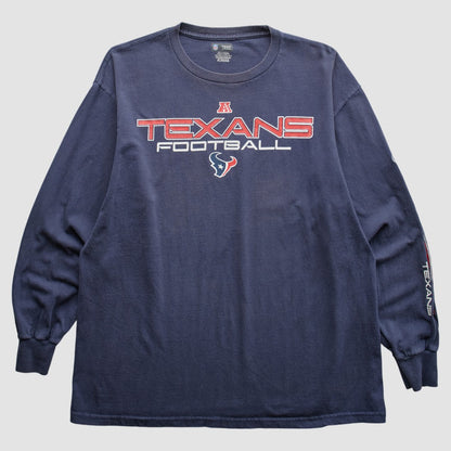 Houston Texans 2010s T-Shirt - Navy Vintage on sale