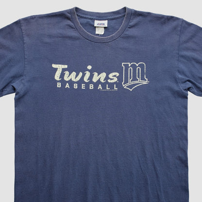 Minnesota Twins CSA 2002 T-Shirt - Blue Vintage