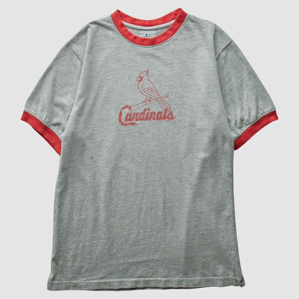 St. Louis Cardinals Genuine Merchandise 2008 T-Shirt - Heather Gray Vintage