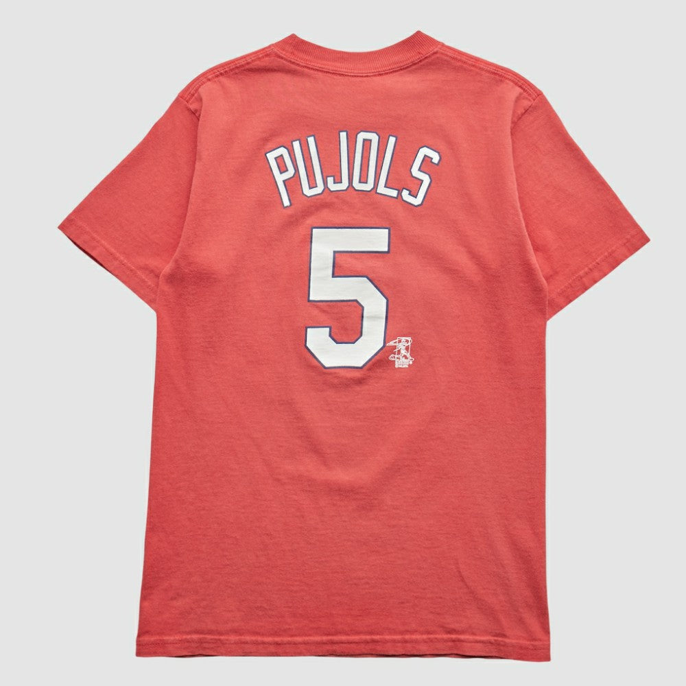 St. Louis Cardinals Majestic 2000s T-Shirt - Red Vintage