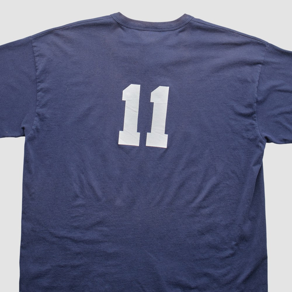 Minnesota Twins Majestic 2000s T-Shirt - Navy Vintage