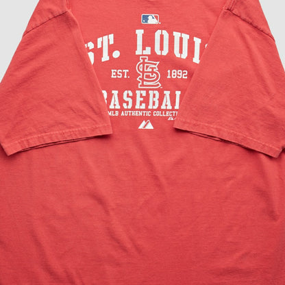 St. Louis Cardinals Majestic 2011 T-Shirt - Red Vintage