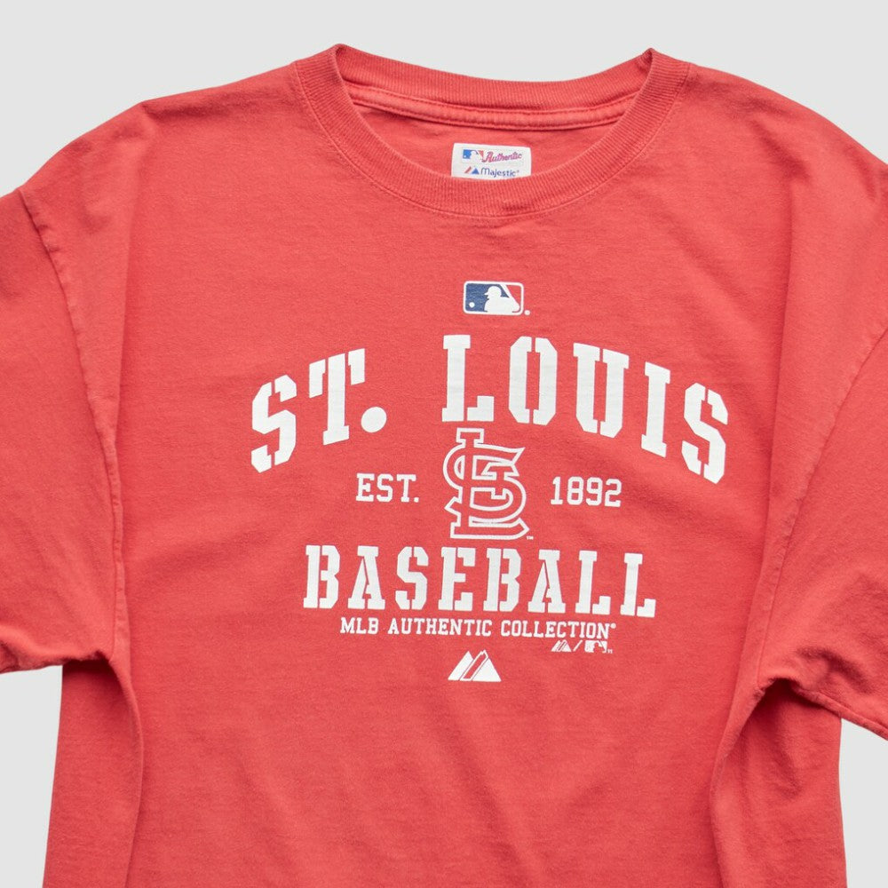 St. Louis Cardinals Majestic 2011 T-Shirt - Red Vintage