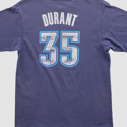 Oklahoma City Thunder 2010s T-Shirt - Navy Vintage | Adidas for sale
