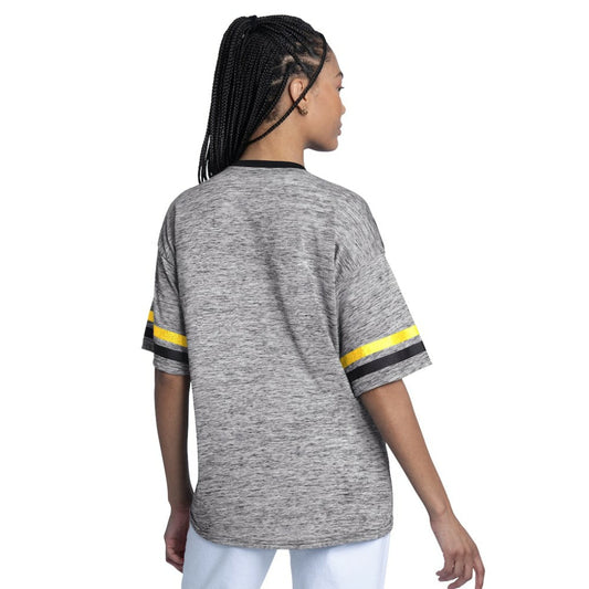 Pittsburgh Pirates G-III 4Her by Carl Banks Women's Off-Season Oversized Top - Black