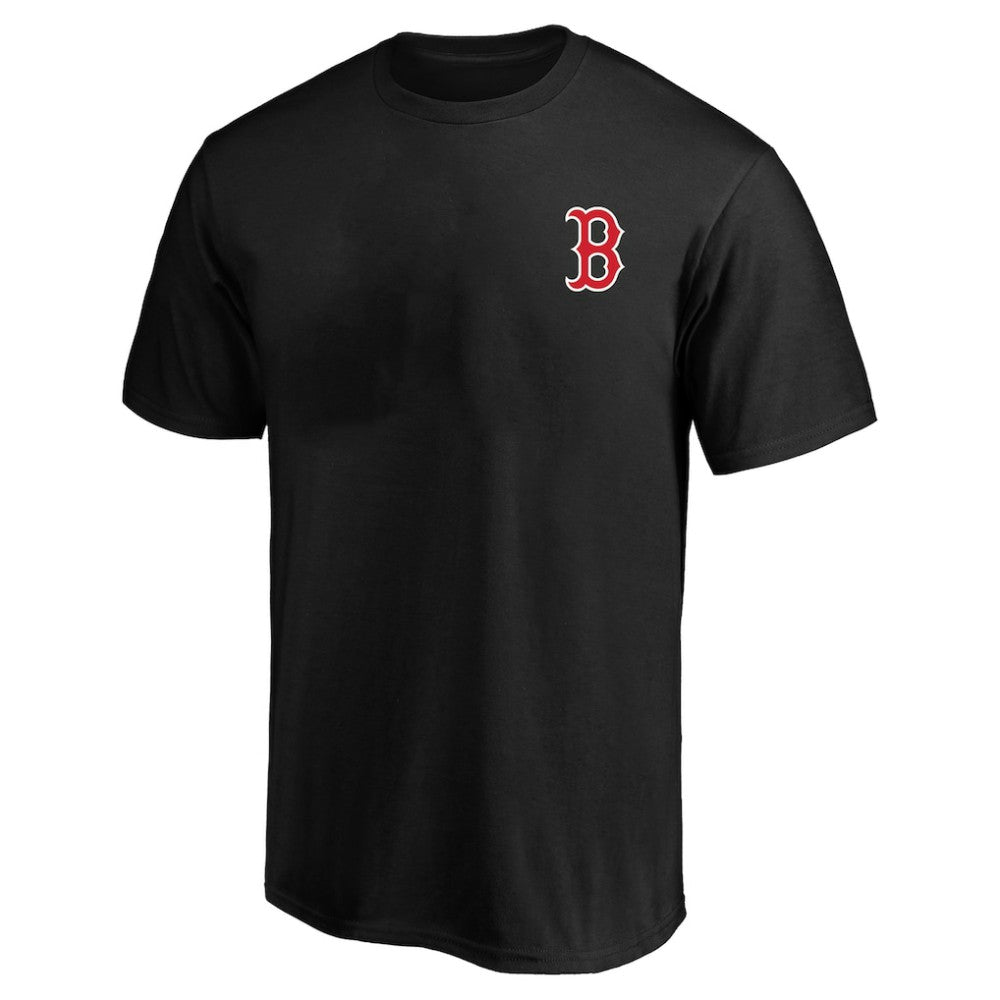 Boston Red Sox Profile Big & Tall Two-Sided Graphic T-Shirt - Black
