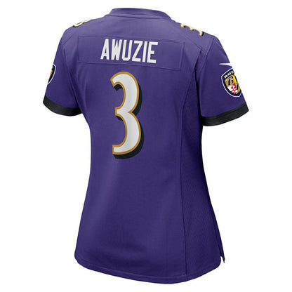 Chidobe Awuzie Baltimore Ravens Women's Team Game Jersey - Purple | Nike sale