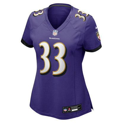 Tyler Loop Baltimore Ravens Women's Team Game Jersey - Purple | Nike for sale