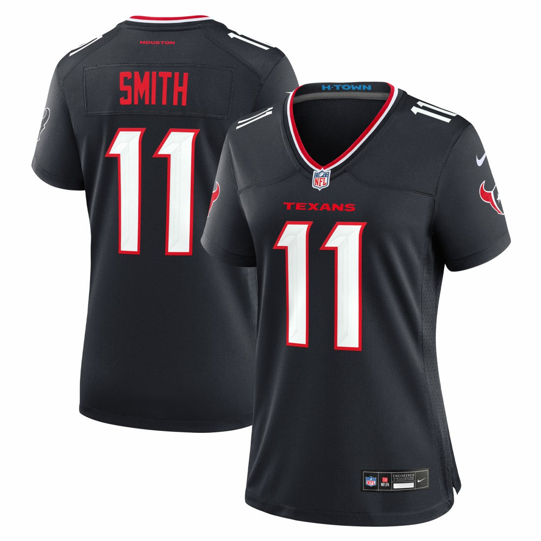 Tremon Smith Houston Texans Women's Team Game Jersey - Navy | Nike outlet
