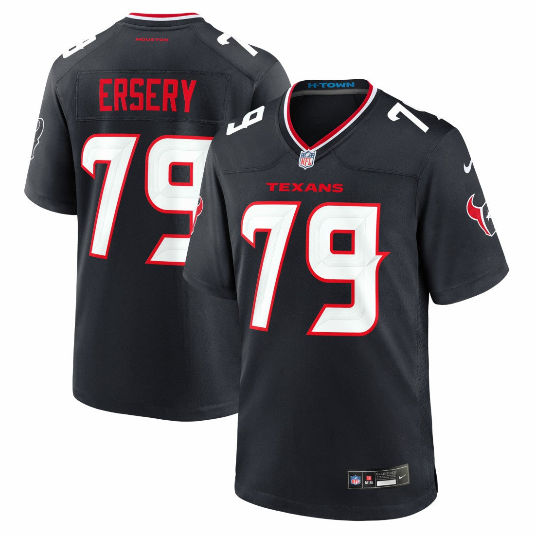 Aireontae Ersery Houston Texans Team Game Jersey - Navy | Nike sale