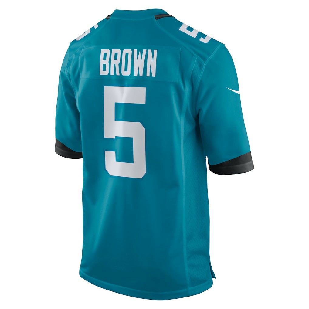 Dyami Brown Jacksonville Jaguars Team Game Jersey - Teal | Nike discount